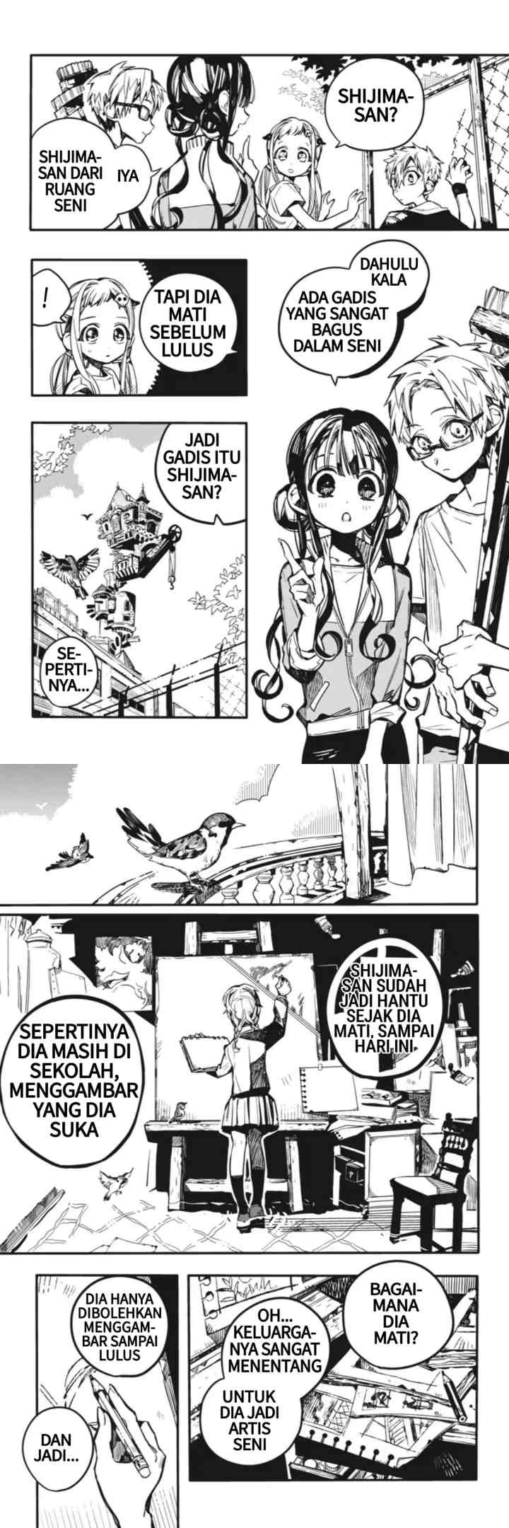 Jibaku Shounen Hanako-kun chapter 43 halaman 12
