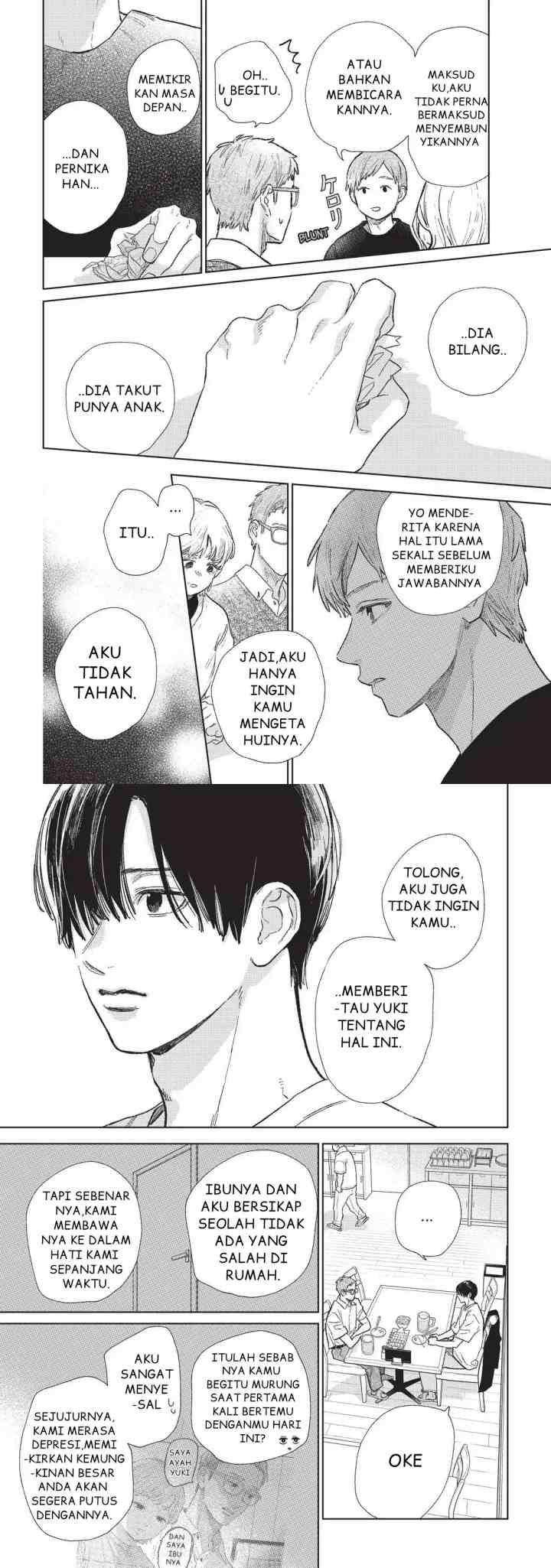 Yubisaki to Renren chapter 31 halaman 10
