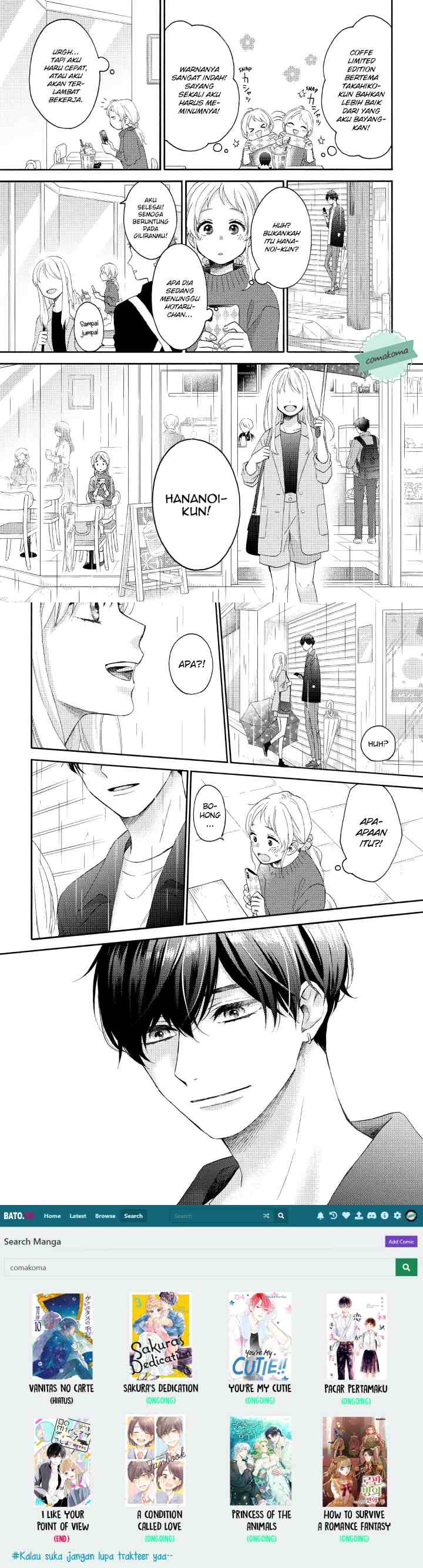 Hananoi-kun to Koi no Yamai chapter 37 halaman 15
