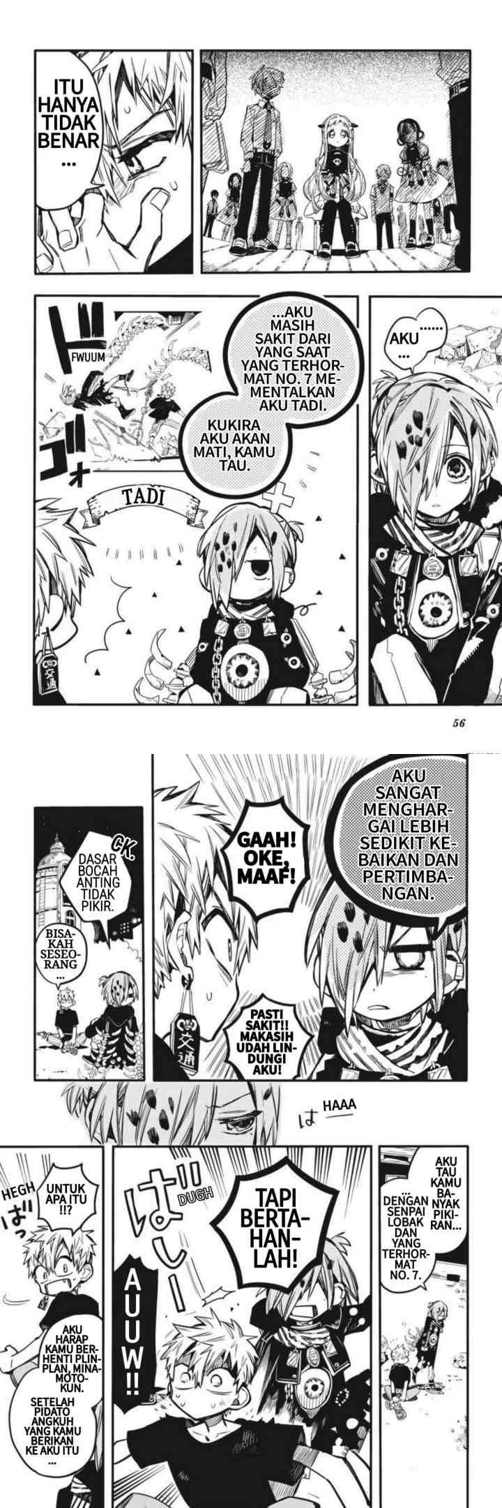 Jibaku Shounen Hanako-kun chapter 52 halaman 9