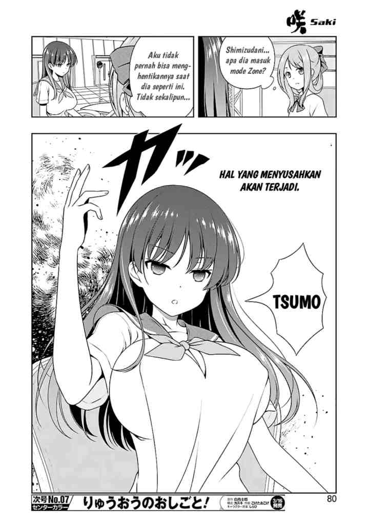 Saki chapter 186 halaman 13