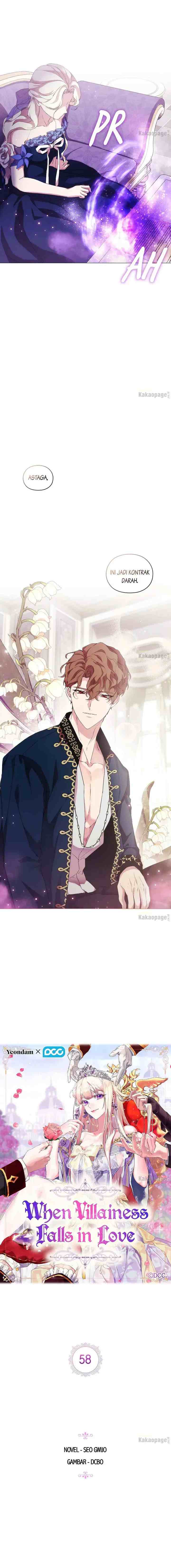 When Villainess Falls in Love chapter 58 halaman 6