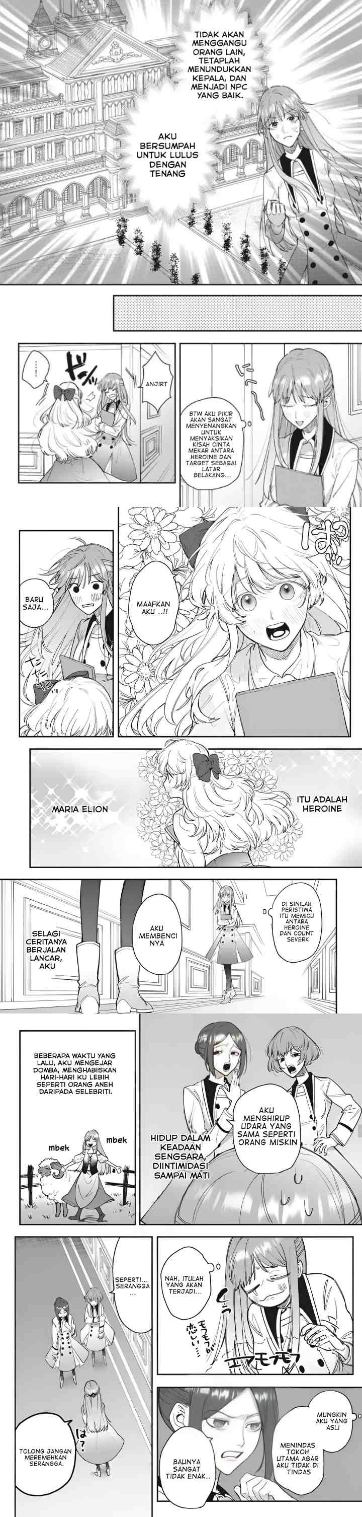When You Reincarnated As A Villain NPC Girl And Be Loved By The Strongest Prince Who Wasn't A Target chapter 2 halaman 4