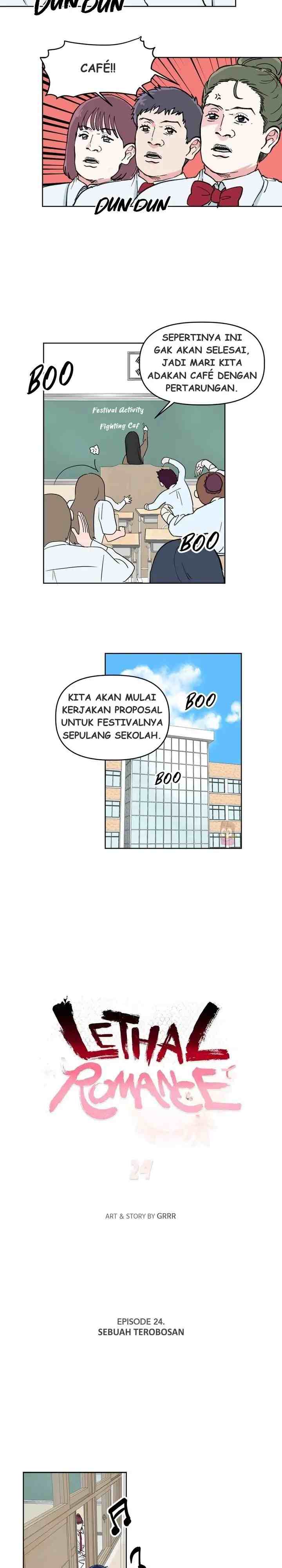 Deadly Vs Romance chapter 24 halaman 8