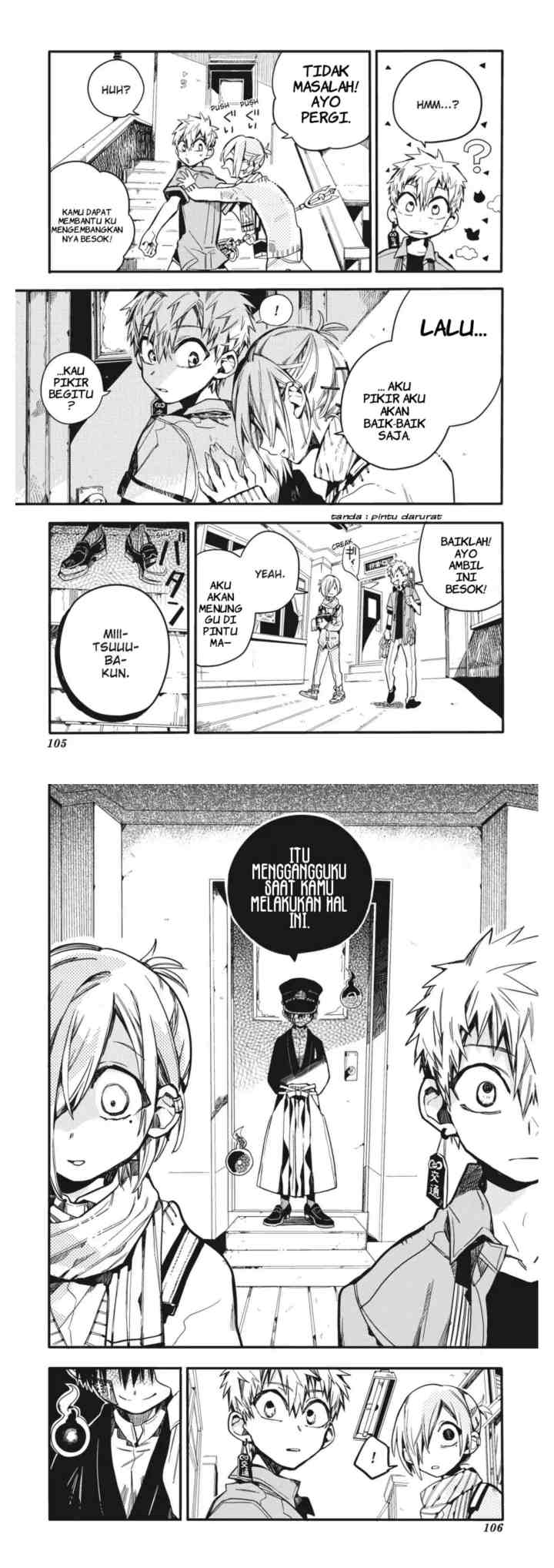 Jibaku Shounen Hanako-kun chapter 19 halaman 6