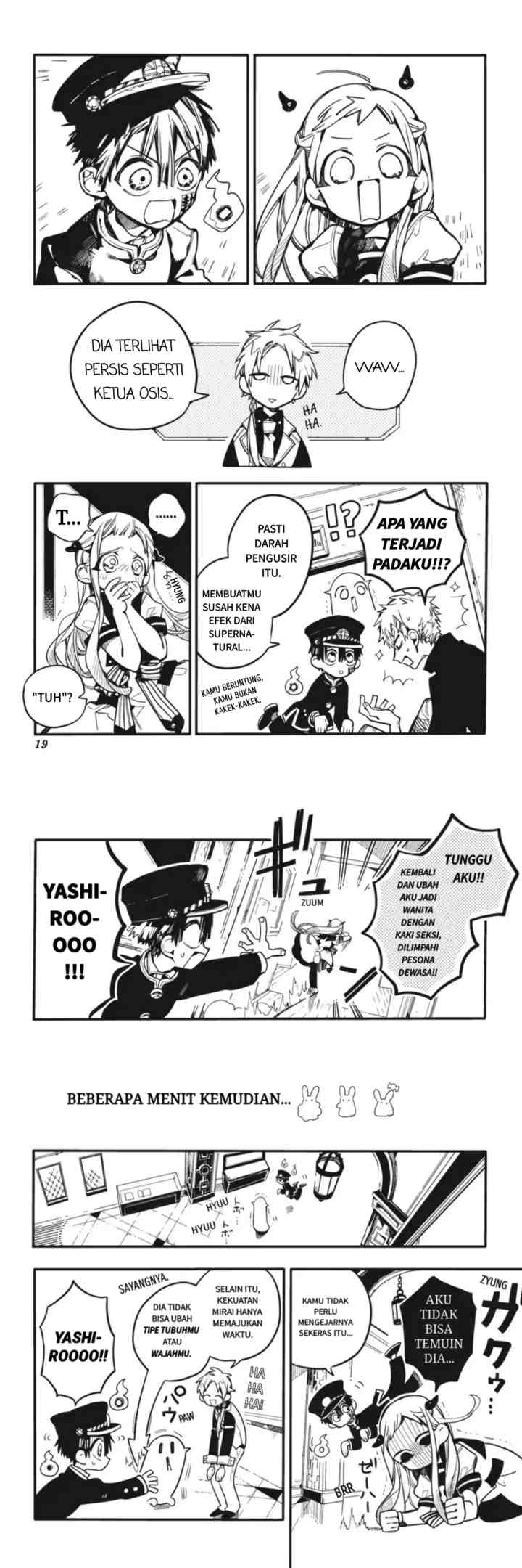 Jibaku Shounen Hanako-kun chapter 26 halaman 9