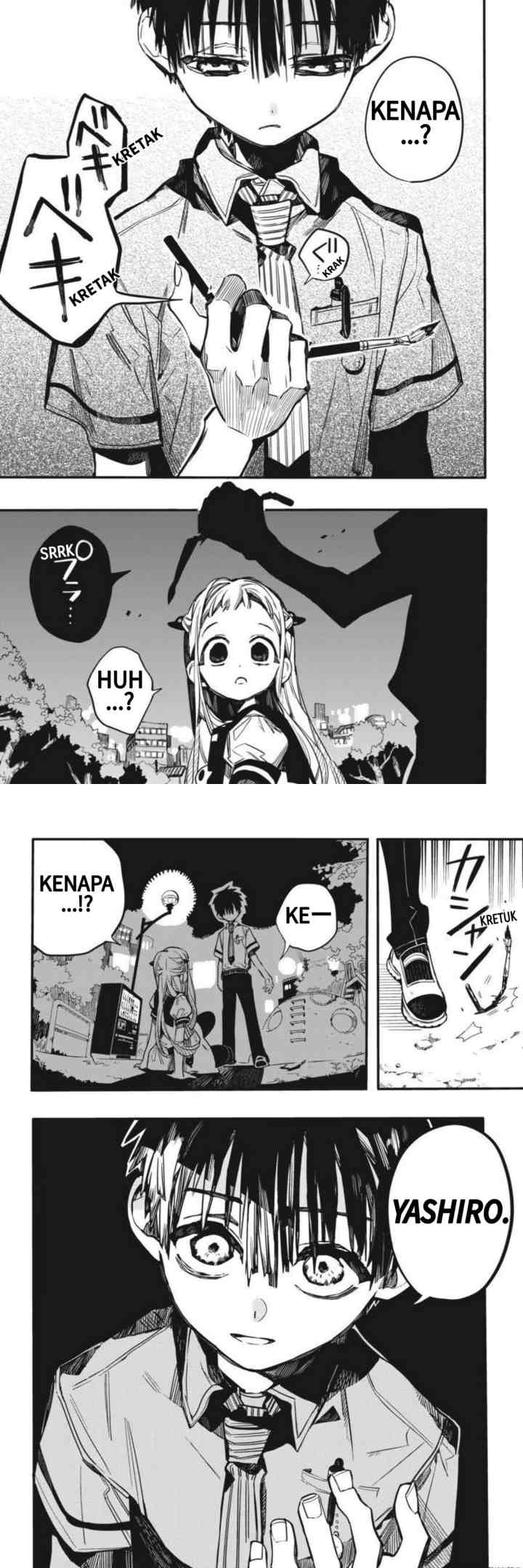 Jibaku Shounen Hanako-kun chapter 50 halaman 6