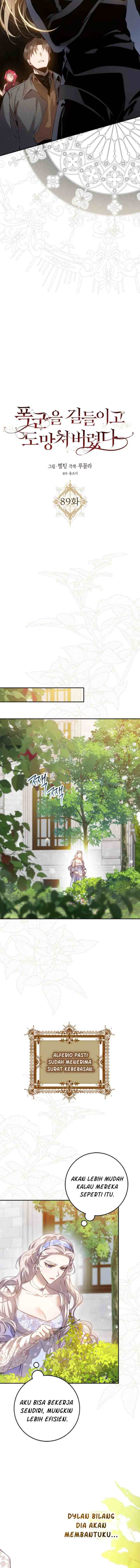 I Tamed a Tyrant and Ran Away chapter 89 halaman 9