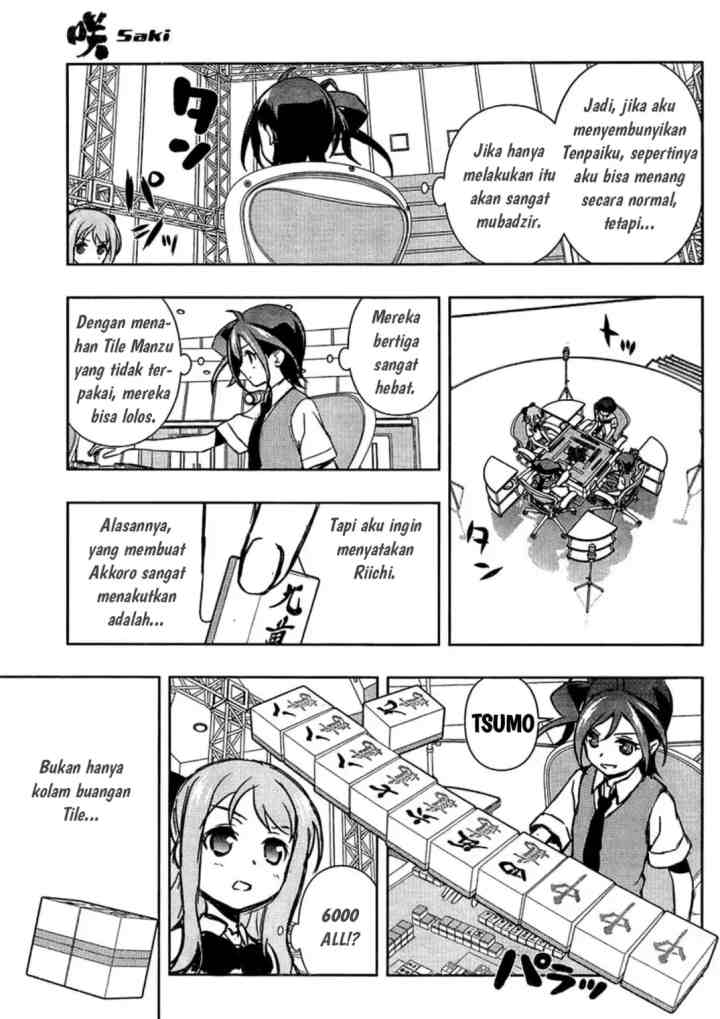 Saki chapter 146 halaman 13