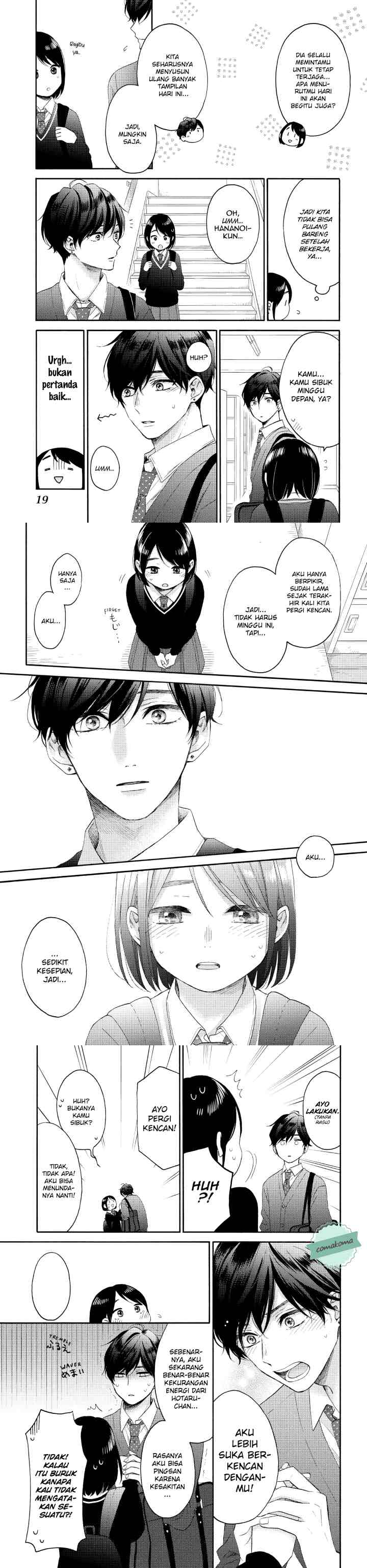 Hananoi-kun to Koi no Yamai chapter 37 halaman 7