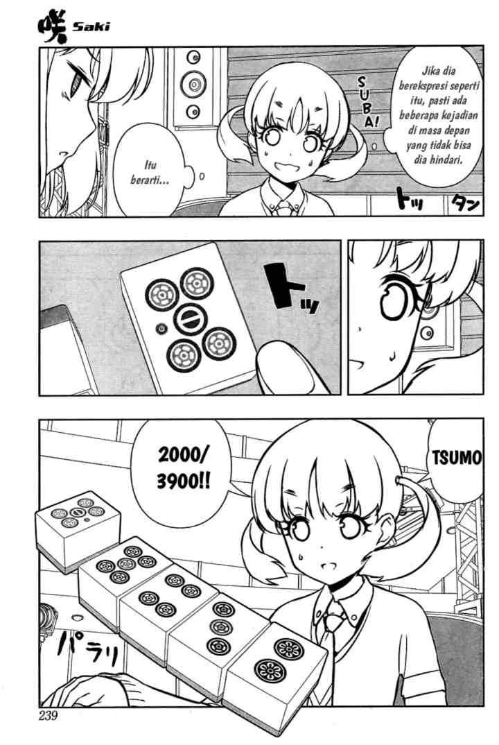 Saki chapter 164 halaman 13