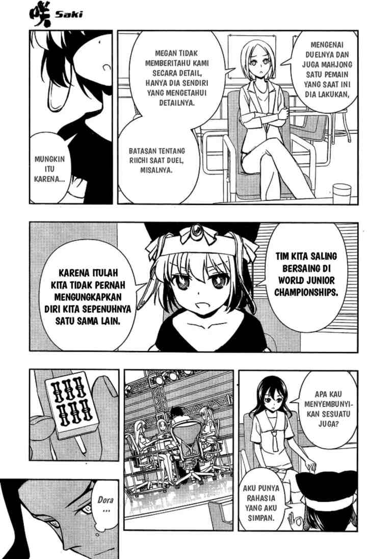 Saki chapter 141 halaman 9