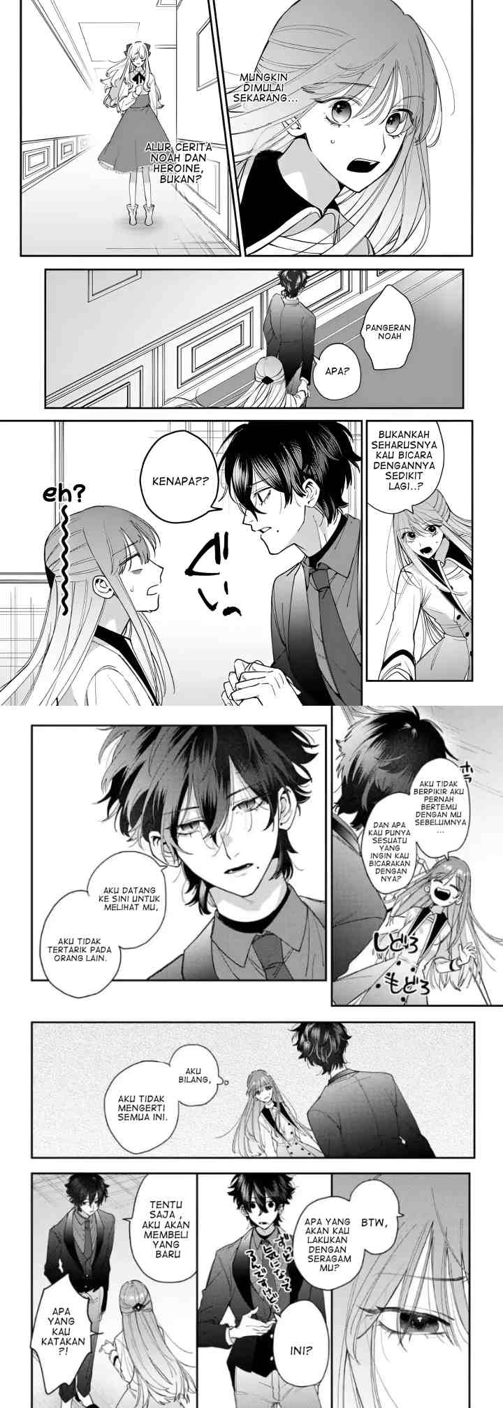 When You Reincarnated As A Villain NPC Girl And Be Loved By The Strongest Prince Who Wasn't A Target chapter 2 halaman 7