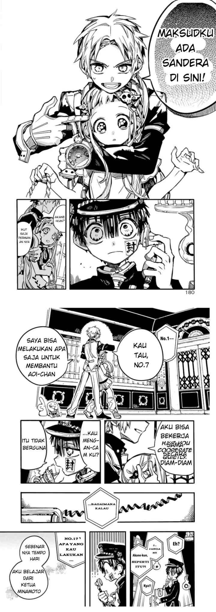 Jibaku Shounen Hanako-kun chapter 62 halaman 13