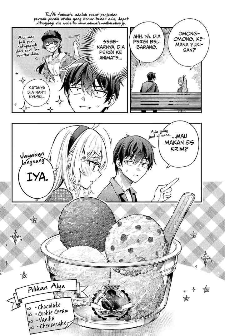 Tokidoki Bosotto Roshiago de Dereru Tonari no Alya-san chapter 22 halaman 13