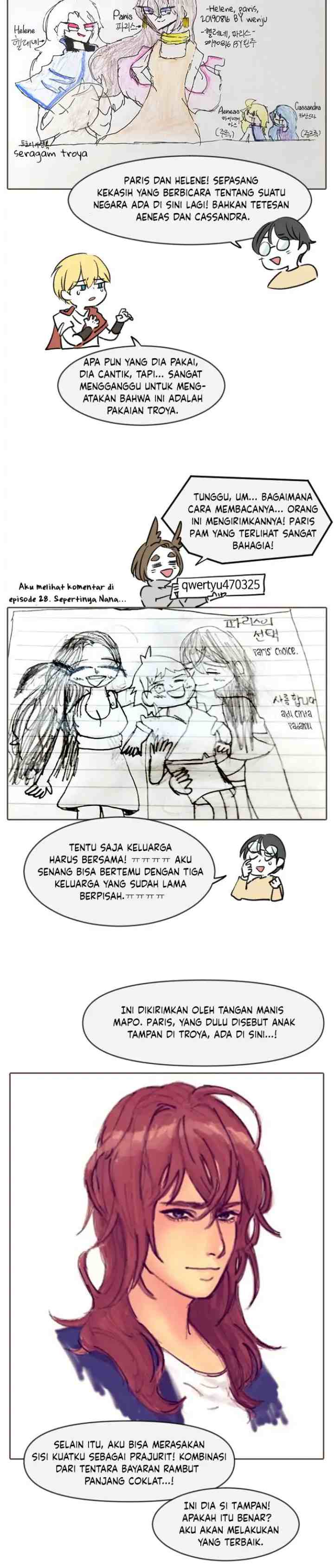 Paris's Choice chapter 28.5 halaman 9