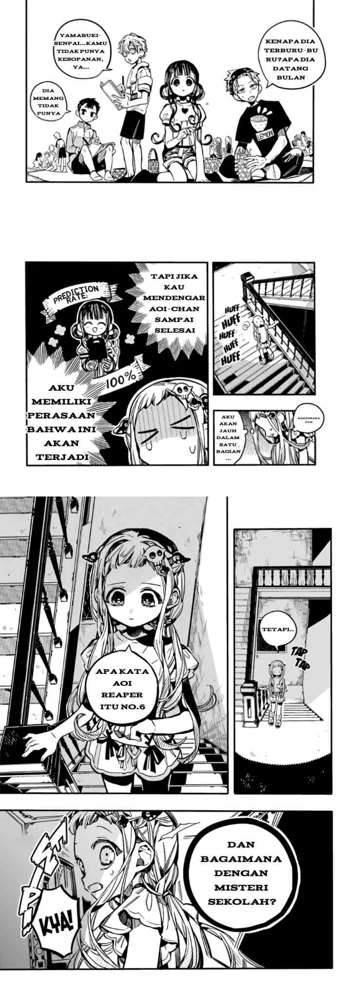 Jibaku Shounen Hanako-kun chapter 60 halaman 11