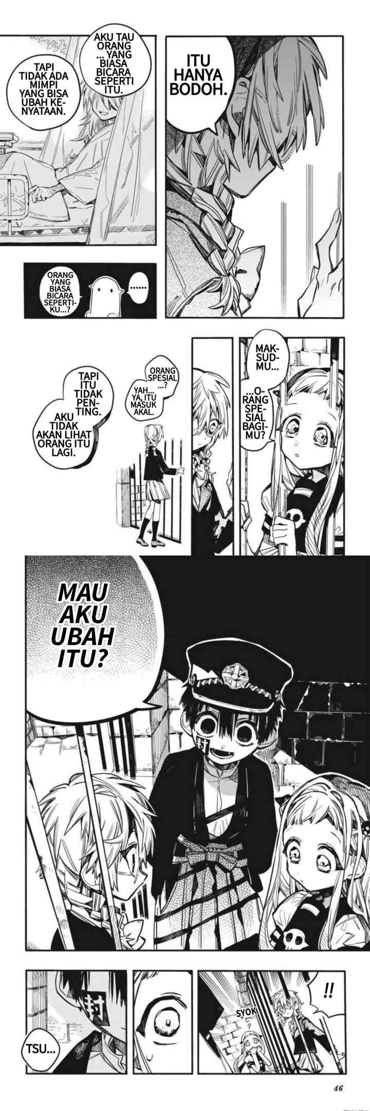 Jibaku Shounen Hanako-kun chapter 52 halaman 4