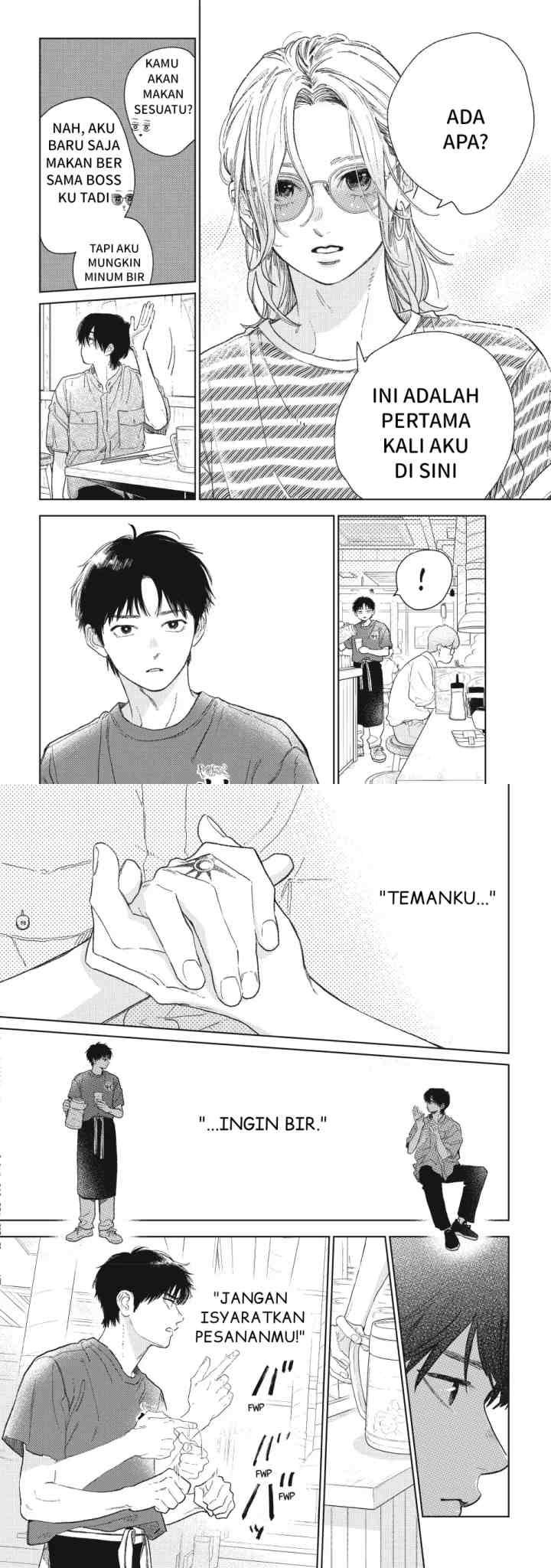 Yubisaki to Renren chapter 38 halaman 4