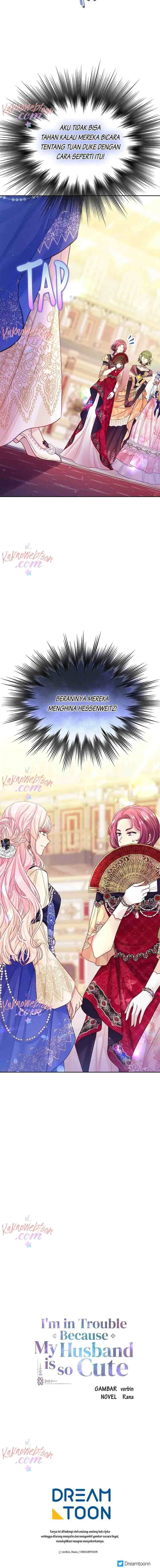 I'm In Trouble Because My Husband Is So Cute chapter 54 halaman 18