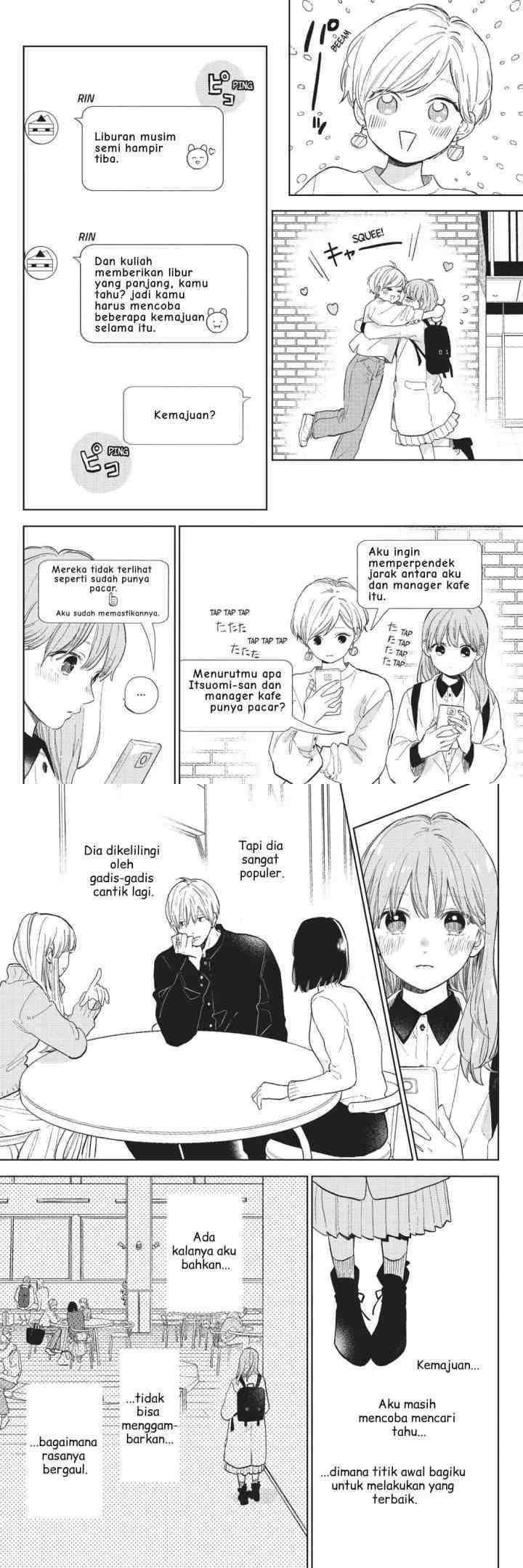Yubisaki to Renren chapter 3 halaman 8