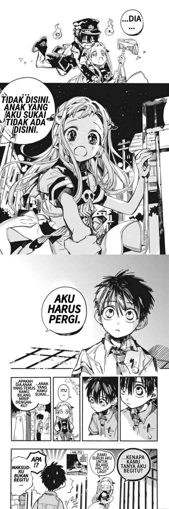 Jibaku Shounen Hanako-kun chapter 49 halaman 4