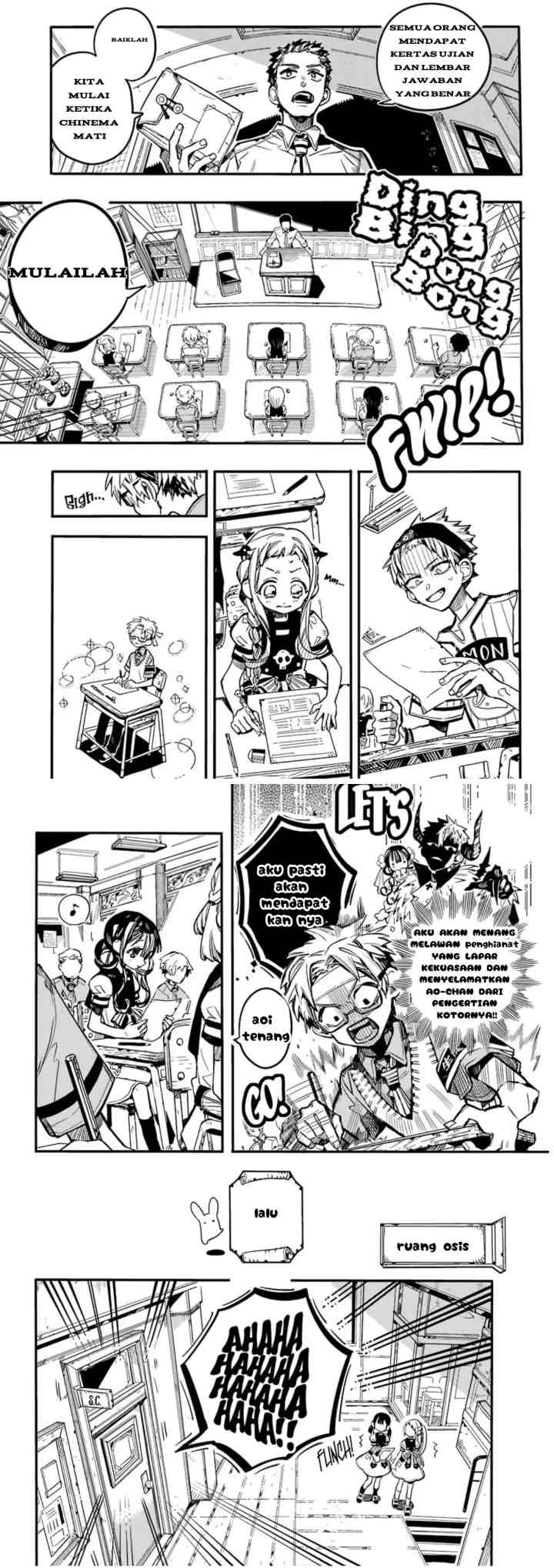 Jibaku Shounen Hanako-kun chapter 59 halaman 12