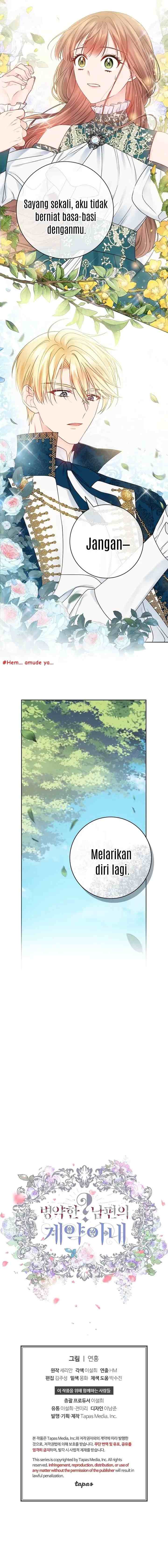 Sickly? Husband's Contractual Wife chapter 31 halaman 12