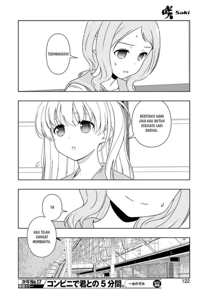 Saki chapter 221 halaman 8