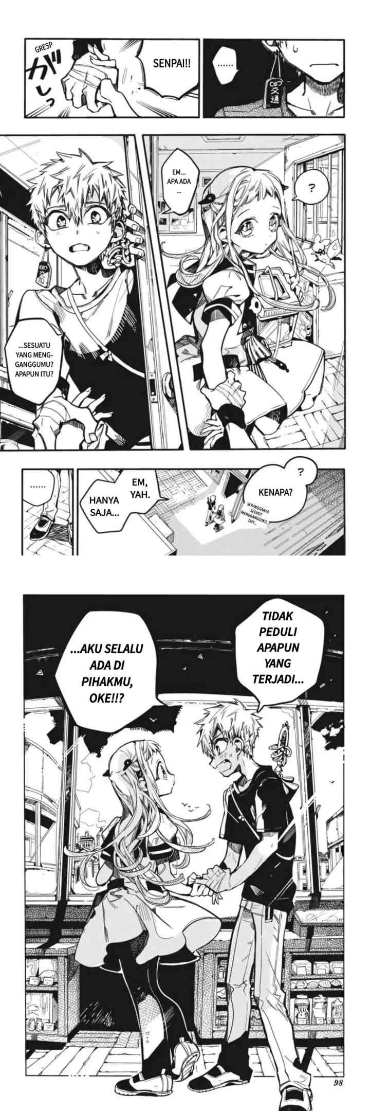 Jibaku Shounen Hanako-kun chapter 28 halaman 10