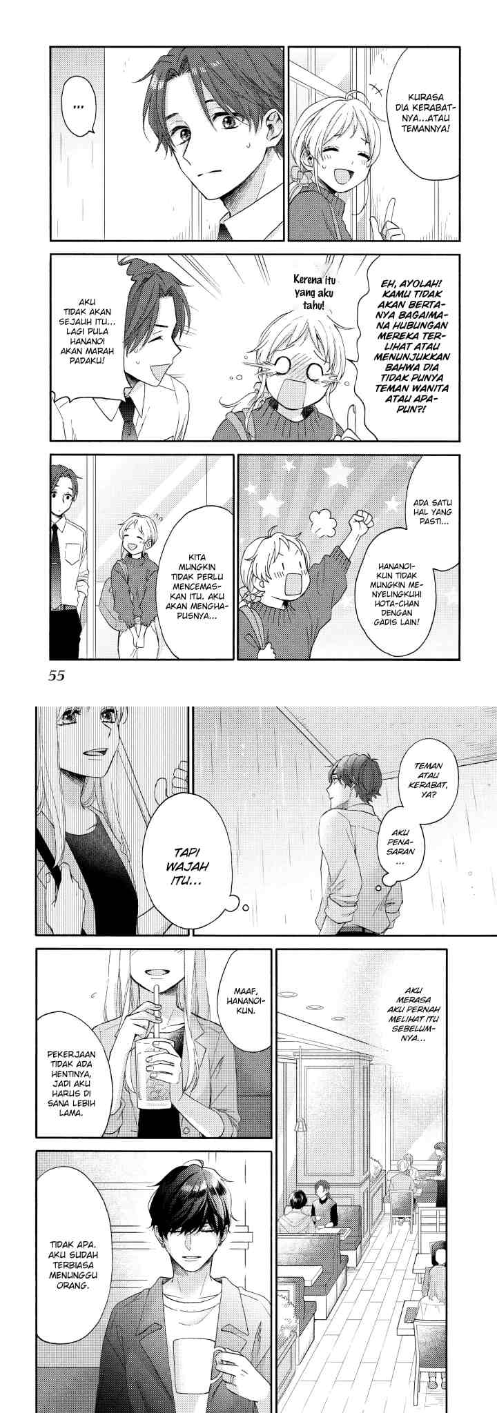Hananoi-kun to Koi no Yamai chapter 38 halaman 6