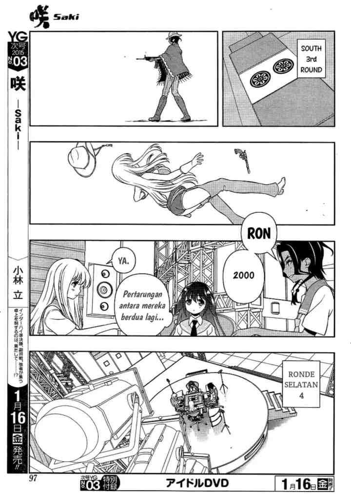 Saki chapter 136 halaman 13