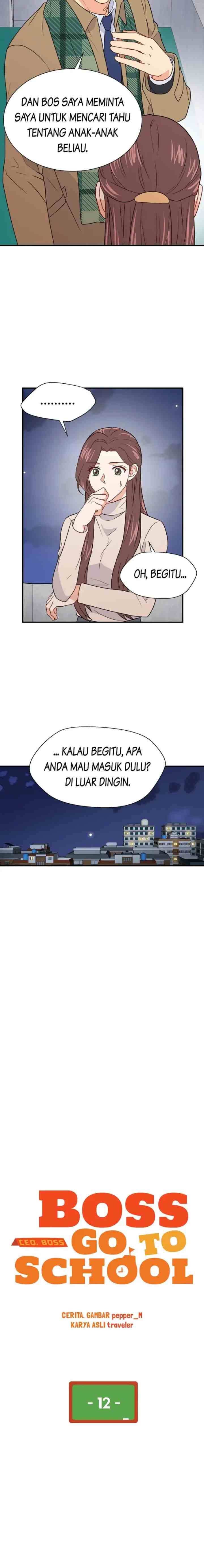 The Boss Go to School chapter 12 halaman 7