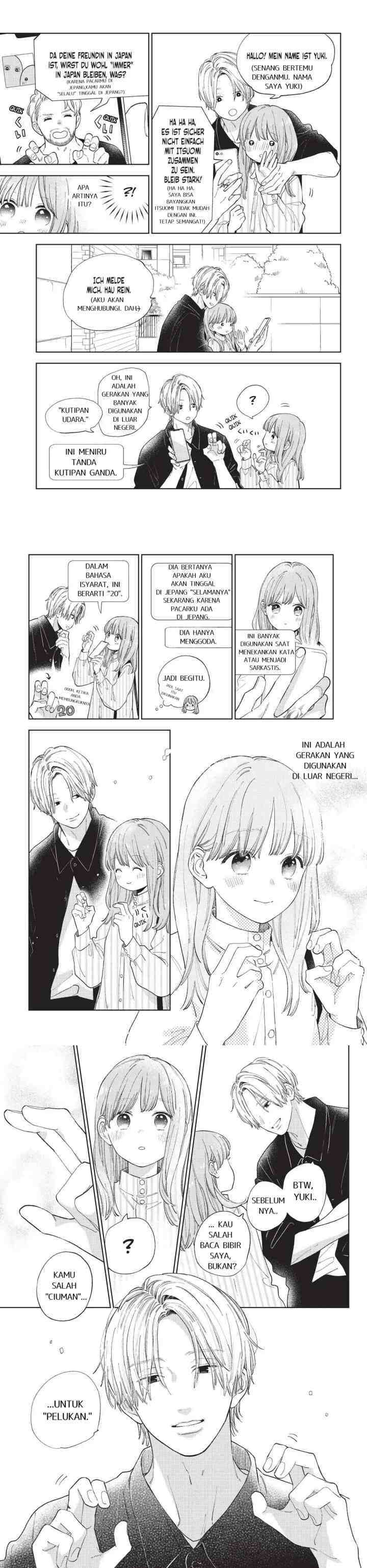 Yubisaki to Renren chapter 13 halaman 9