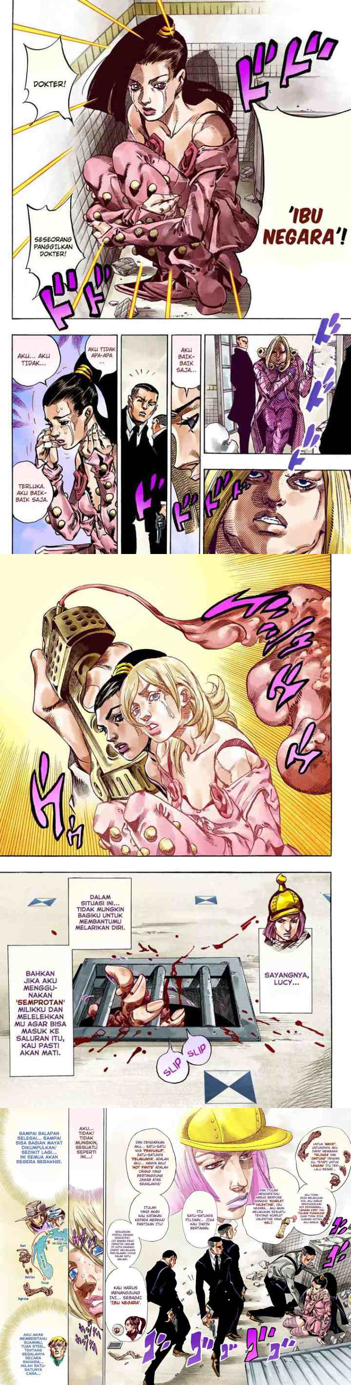 JoJo no Kimyou na Bouken - Steel Ball Run chapter 50 halaman 16