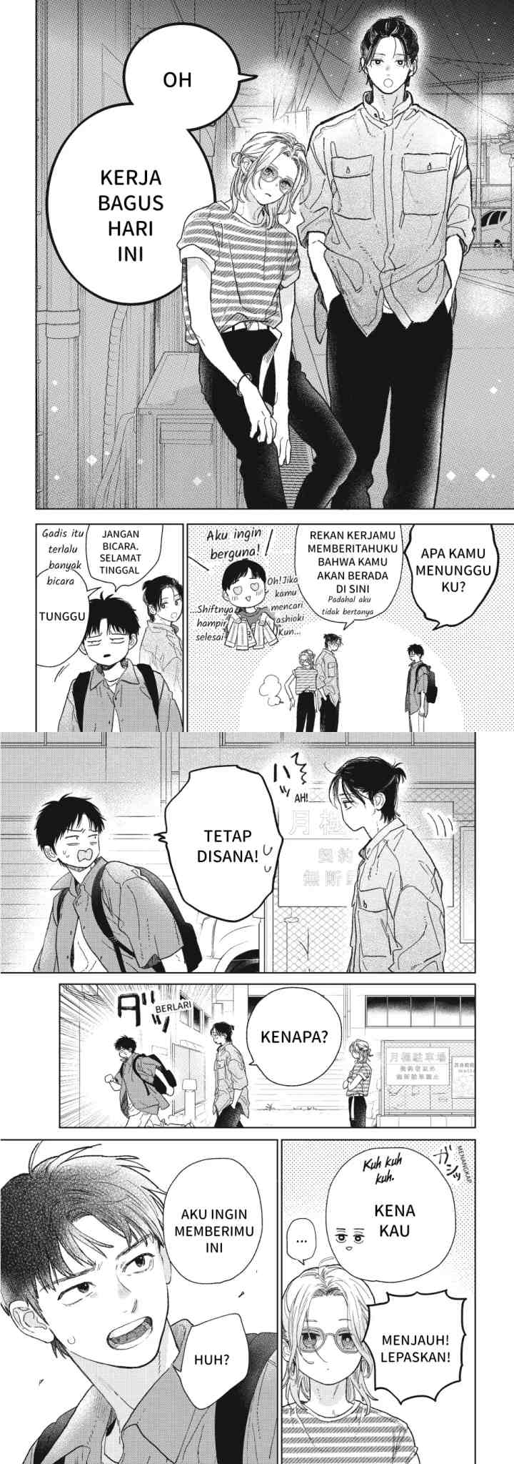 Yubisaki to Renren chapter 38 halaman 13
