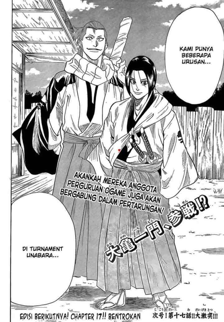 Gamaran chapter 16 halaman 18