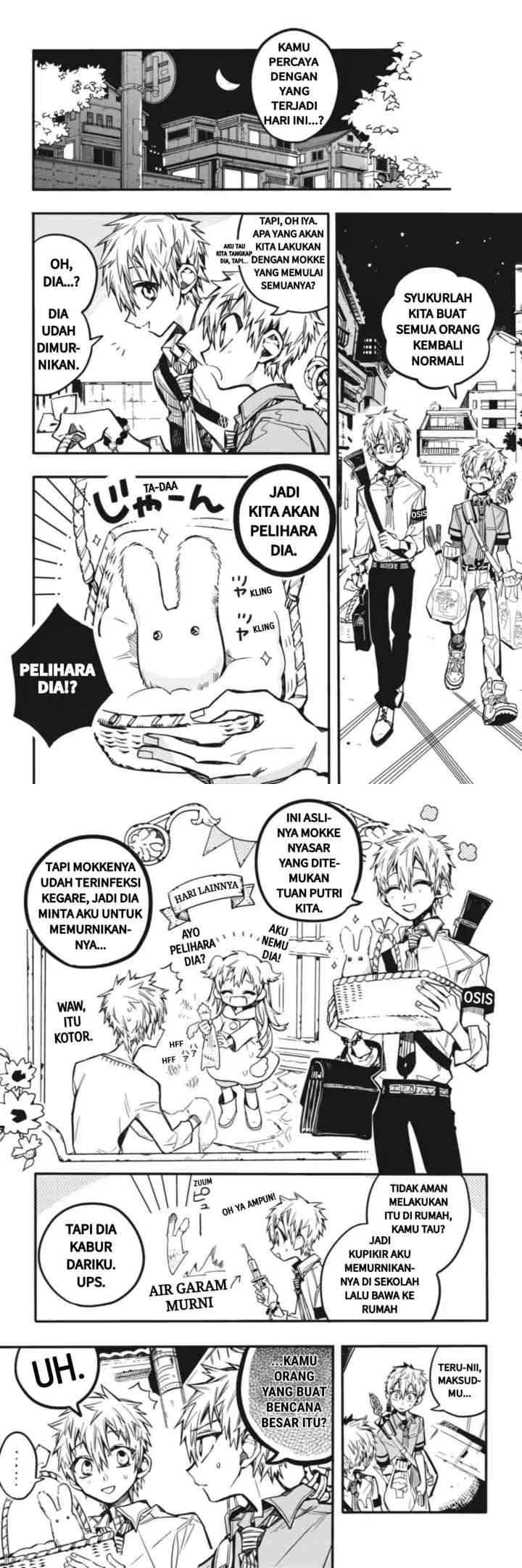 Jibaku Shounen Hanako-kun chapter 39 halaman 15