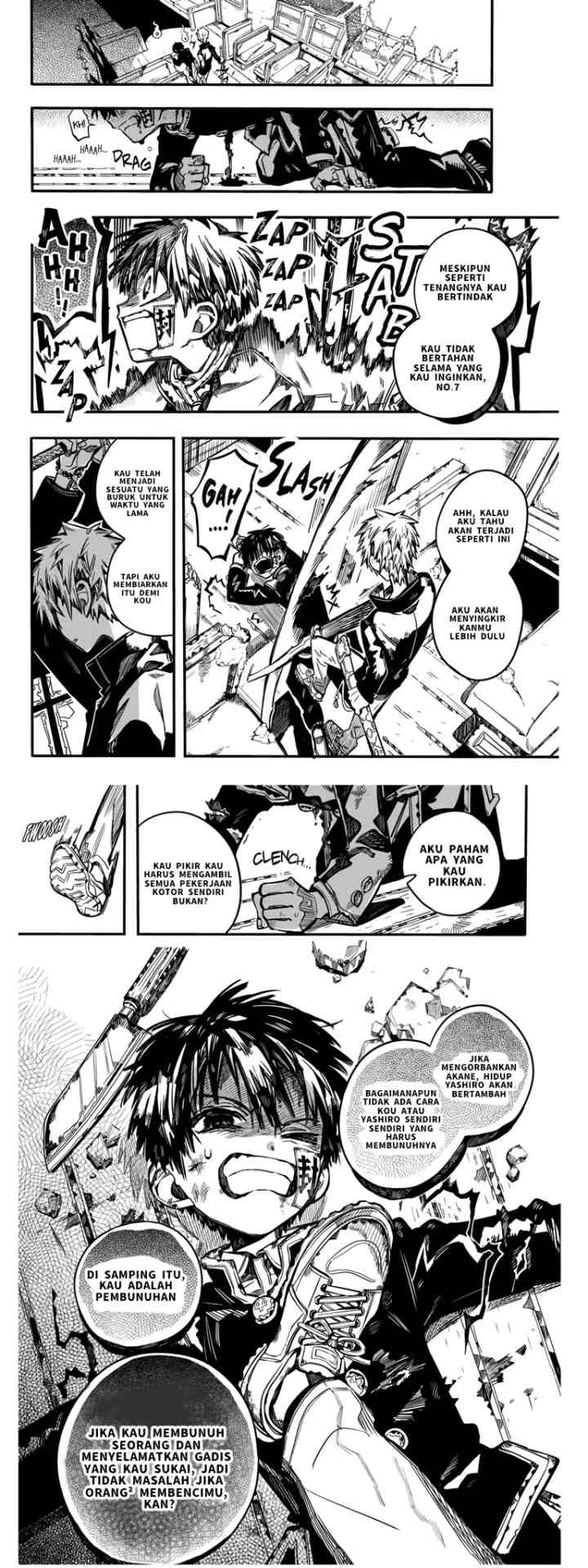 Jibaku Shounen Hanako-kun chapter 85 halaman 13