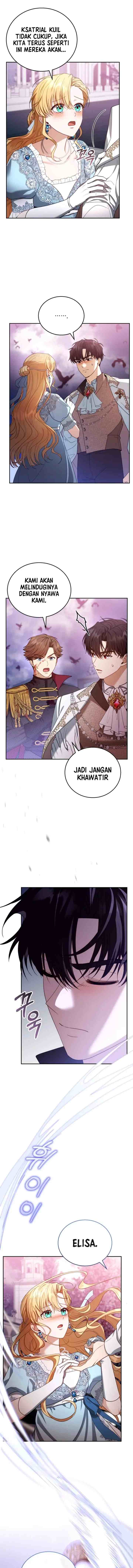 I Am Trying To Divorce My Villain Husband, But We Have A Child chapter 55 halaman 13