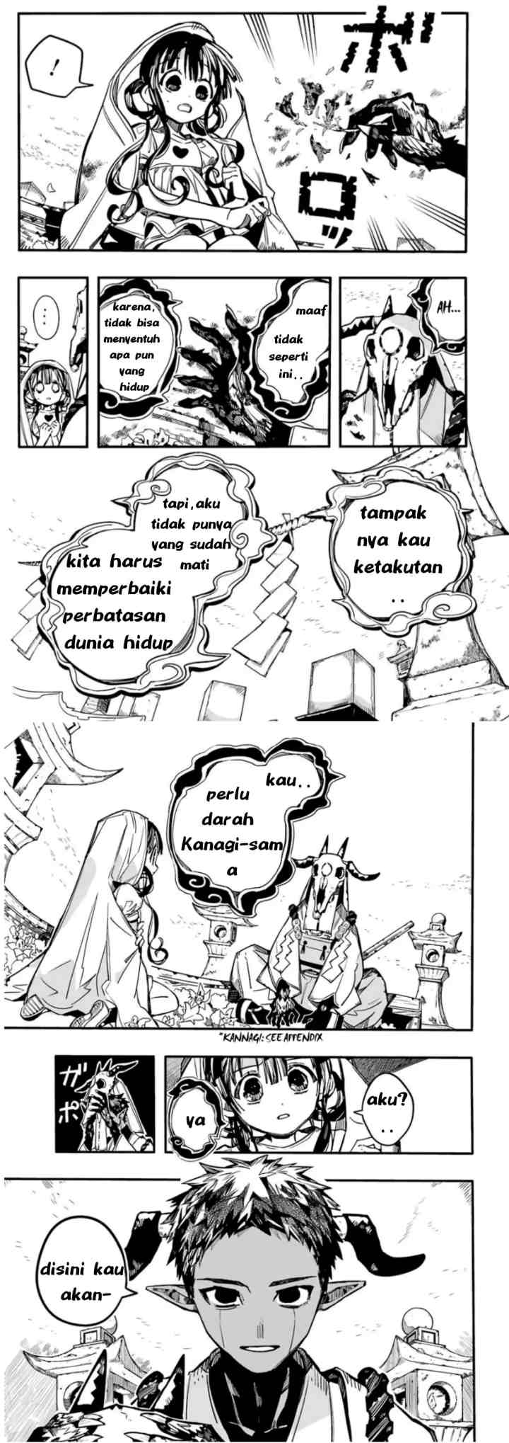 Jibaku Shounen Hanako-kun chapter 61 halaman 18
