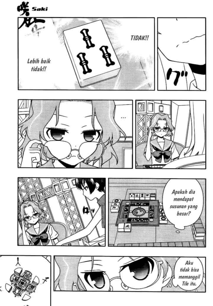 Saki chapter 115 halaman 11