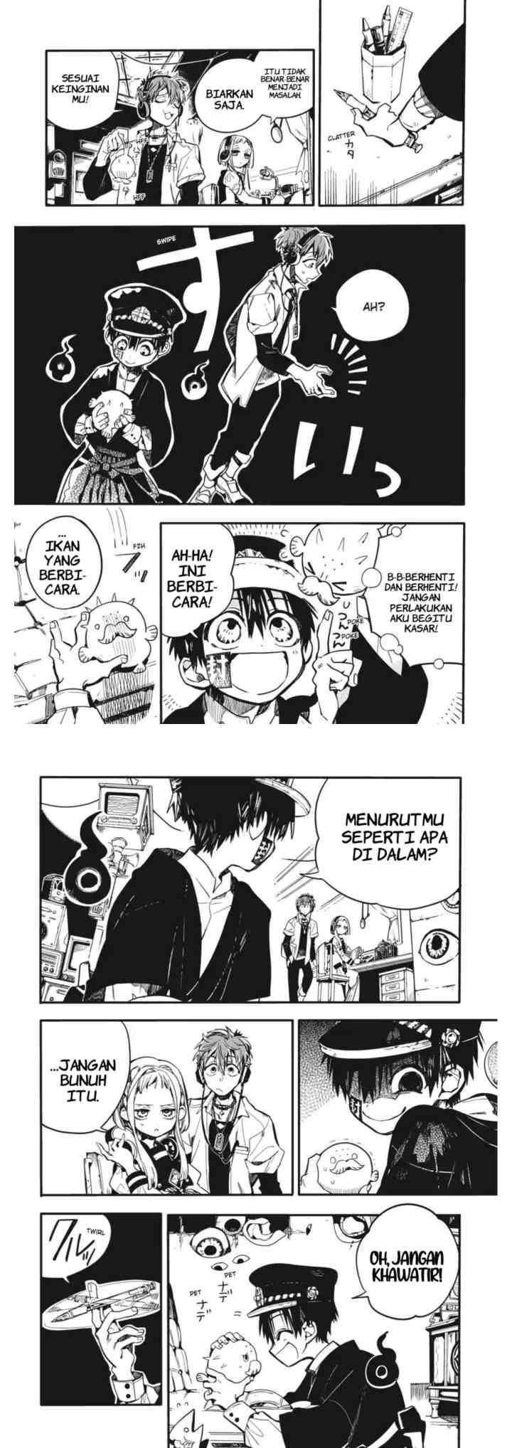 Jibaku Shounen Hanako-kun chapter 17 halaman 14