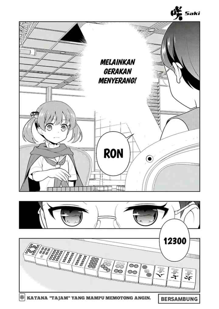 Saki chapter 204 halaman 15