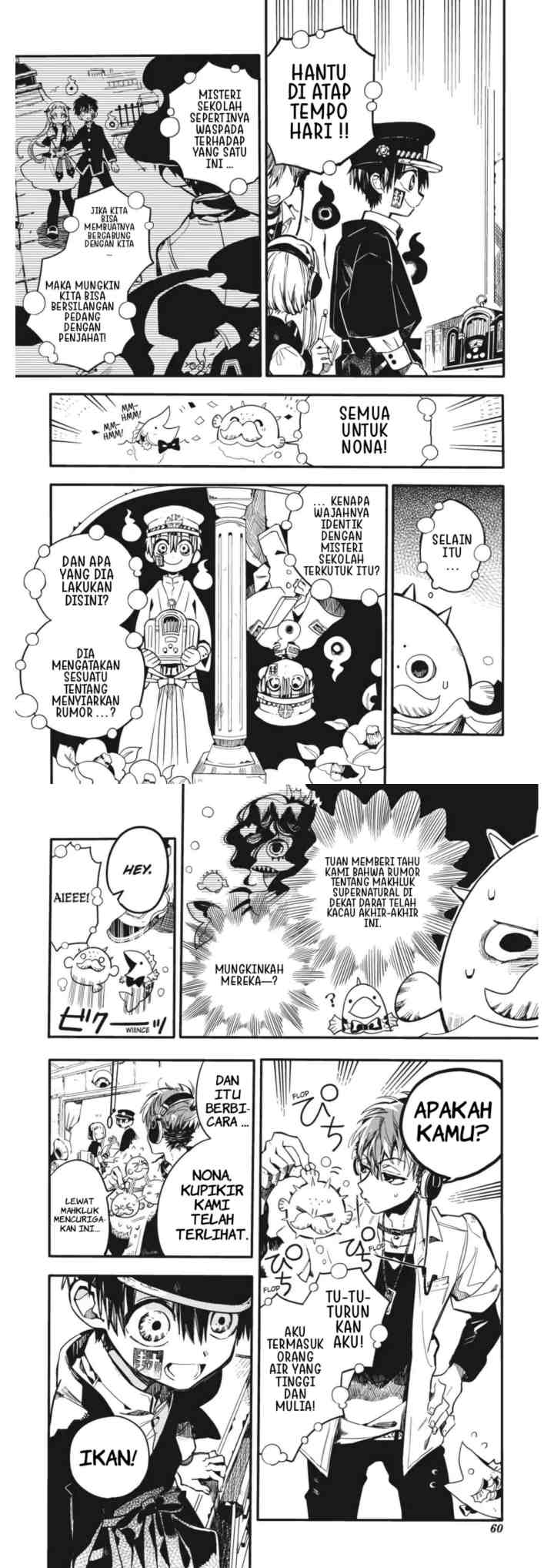 Jibaku Shounen Hanako-kun chapter 17 halaman 13