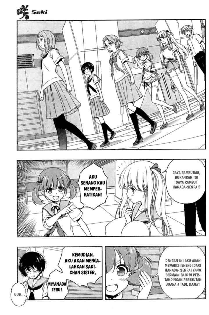 Saki chapter 166 halaman 13