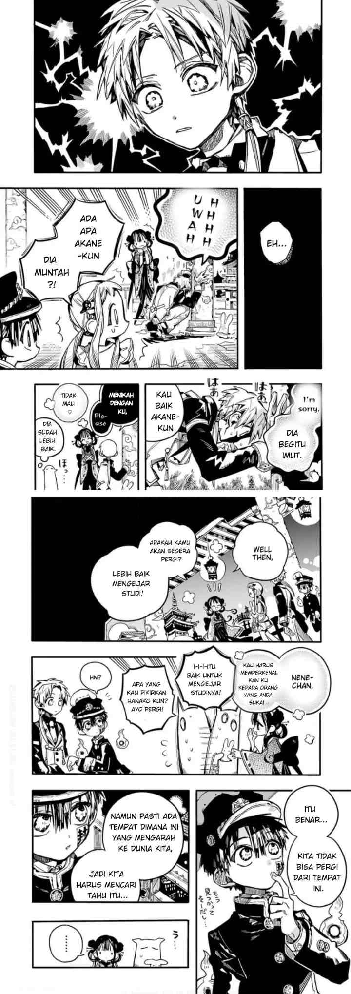 Jibaku Shounen Hanako-kun chapter 64 halaman 6
