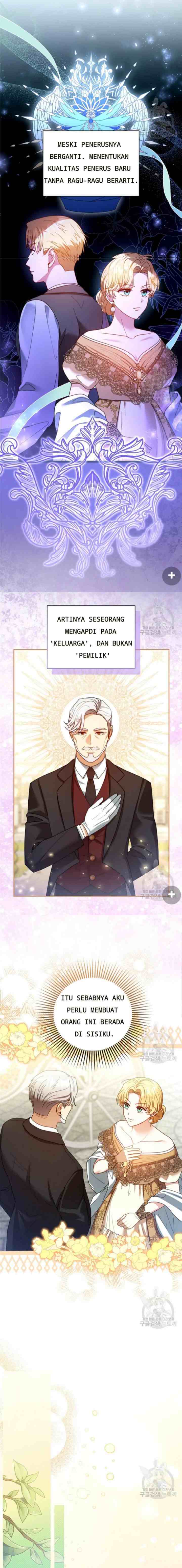 I Am Trying To Divorce My Villain Husband, But We Have A Child chapter 70 halaman 11