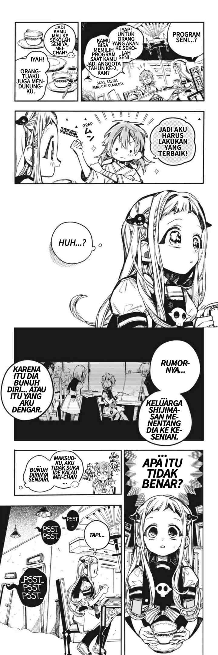 Jibaku Shounen Hanako-kun chapter 53 halaman 13