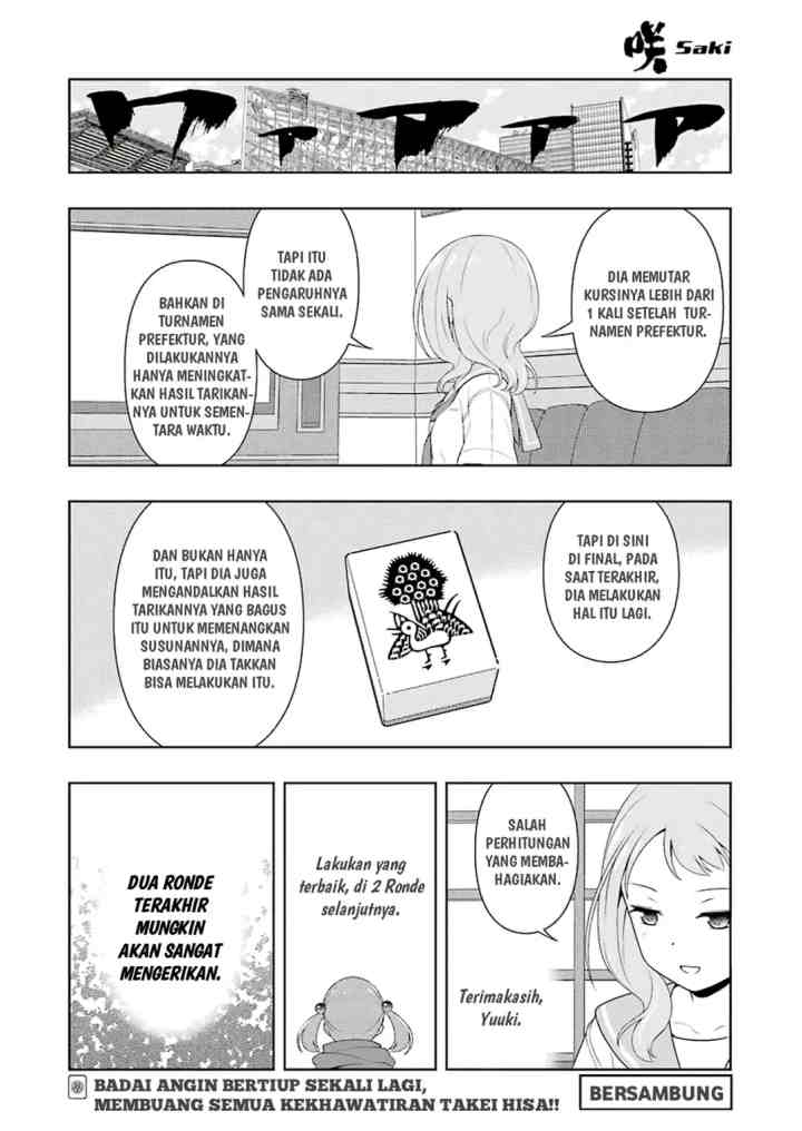 Saki chapter 210 halaman 15